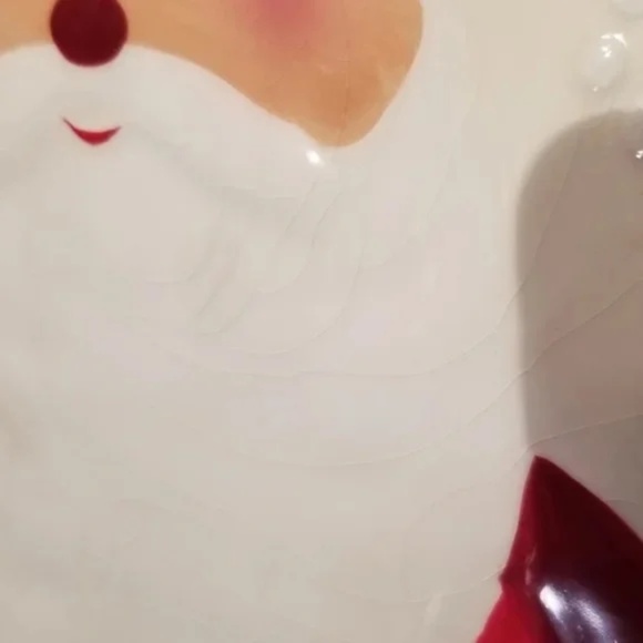 Holiday Santa Cookie Plate - Picture 10 of 11